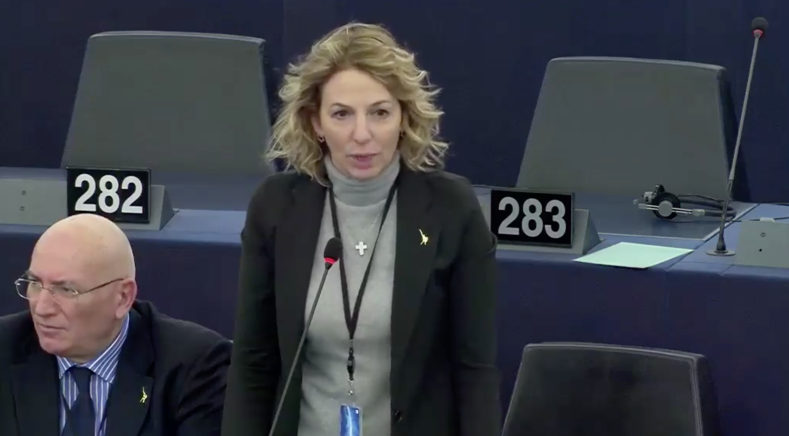 Simona Baldassarre all’Europarlamento contro l’utero in affitto 1